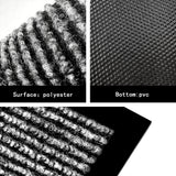 STRIPED FLOOR MAT,INDOOR AND OUTDOOR MAT,DURABLE OFFICE USE DOORMAT,CLEAN YOU SHOSE