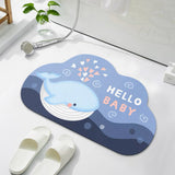 BATHROOM MAT  ABSORBANT DOOR MAT  NON-SLIP CARPET  CUSTOMISABLE