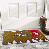 Christmas doormat,Outdoor carpet,Durable quality rug,Pvc non-slip bottom,Christmas style mats