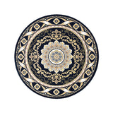 CIRCLE DONIER CATPET,LARGE AREA RUGS,NON-SLIP BOTTOM AND DURABLE SURFACE,EASY TO CLEAN RUG,STUDY ROOM MAT,LIVING ROOM CARPET