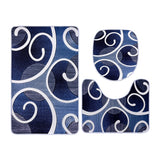 BATHROOM RUGS 3PIECE RUGS SET,NON-SLIP BATHROOM MAT,BATH MATS FOR BATHROOM