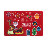 CHRISTMAS MAT HD PRINTED OUTDOOR MAT DURABLE EASY TO CLEAN MAT