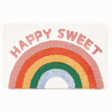 TUFTED MICROFIBRE BATHMAT,NON-SLIP BOTTOM CARPET,SUPERSOFT BATHROOM DOOR MAT,RAINBOW PATTERN MAT