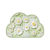 ABSORBENT BATHROOM MAT NON-SLIP CARPET FLOWER PATTERN FLOOR MAT