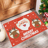 CHRISTMAS MATS DOOR MAT,CUSTOMABLE HOLODAY MATS,SILK MAT