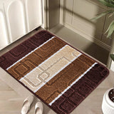 Paillasson en polypropylène, tapis d'intérieur, lavable en machine, antidérapant