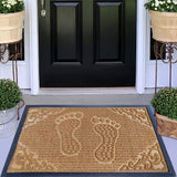 WELCOME  MAT,GRASS OUTDOOR CARPET,EASY TO CLEAN DOORMAT,RUBBER MAT