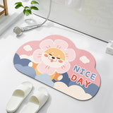 BATHROOM MAT  ABSORBANT DOOR MAT  NON-SLIP CARPET  CUSTOMISABLE