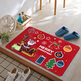 CHRISTMAS MAT HD PRINTED OUTDOOR MAT DURABLE EASY TO CLEAN MAT