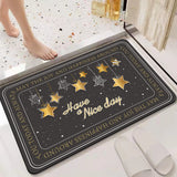 EXCLUSIVE DESIGN BATH MAT SUPERABSORBENT NON-SLIP MAT BATHROOM MAT