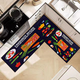 KITCHEN MATS SET ,KITCHEN NON SLIP FLOOR MATS AND RUGS,2 PIECE RUG SET KITCHEN FLOOR MAT