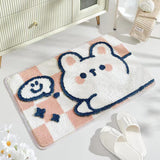 BATHROOM ANTI-SLIP RUGS,WATER ABSORBENT MIAROFIBER MATS,BATHROOOM SHOWER CARPET,WAASHABLE MATS