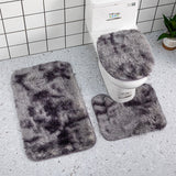 3 PIECE BATH RUG SET,BATH RUG,CONTOUR MAT,TOILET SEAT COVER,ABSORBENT&NON-SLIP BATHROOM RUGS