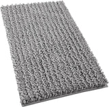 CHENILLE BATHROOM RUGS,BATHROOM NON SLIP MATS EXTRA THICK CHENILLE RUG,SUPER ABSORBENT SHOWER MATS