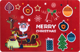 CHRISTMAS MAT HD PRINTED OUTDOOR MAT DURABLE EASY TO CLEAN MAT